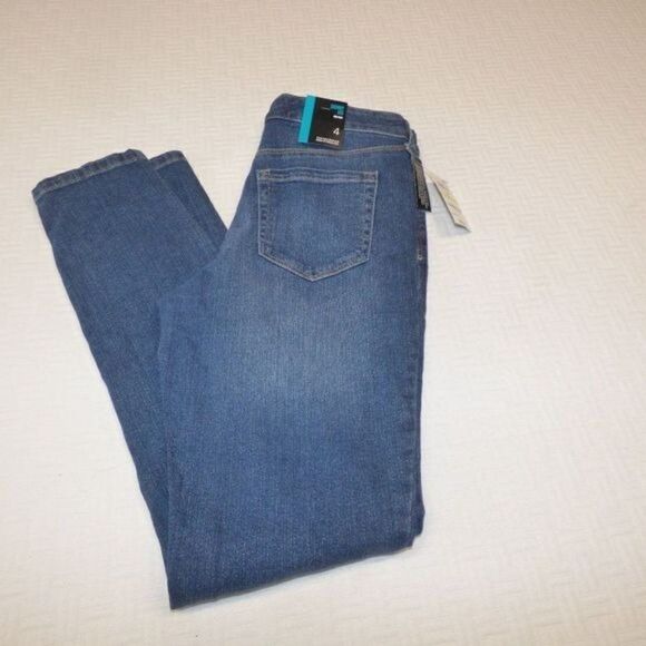 $54.00 Style & Co Lorimer Slit-Knee Skinny Jeans, Size 12, - Picture 4 of 7